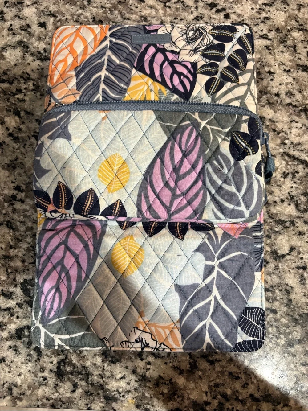 Vera Bradley Palm Floral Quilted Wallet